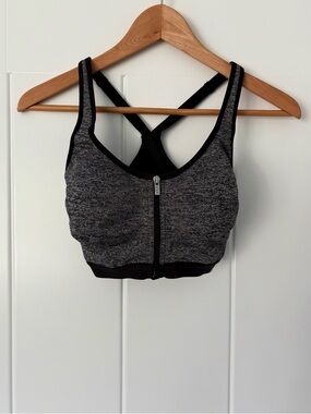 Victoria's Secret VSX Knock-Out Sport Bra Front Zipper
